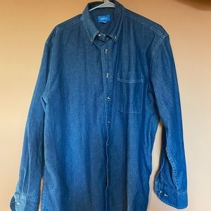 Port and Company denim shirt Large